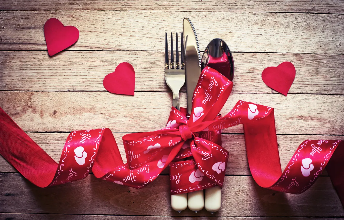 Photo wallpaper love, heart, valentine's day