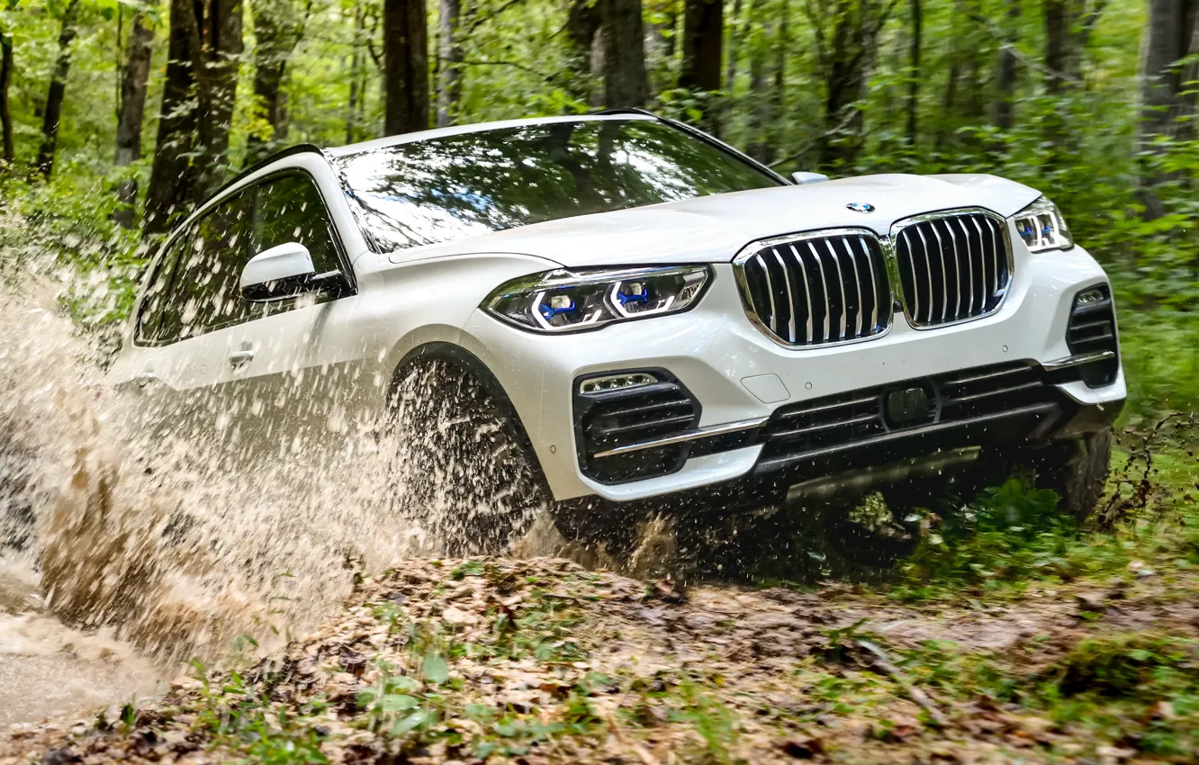 Photo wallpaper 2018, BMW X5, crossover, The roads, XDrive40i