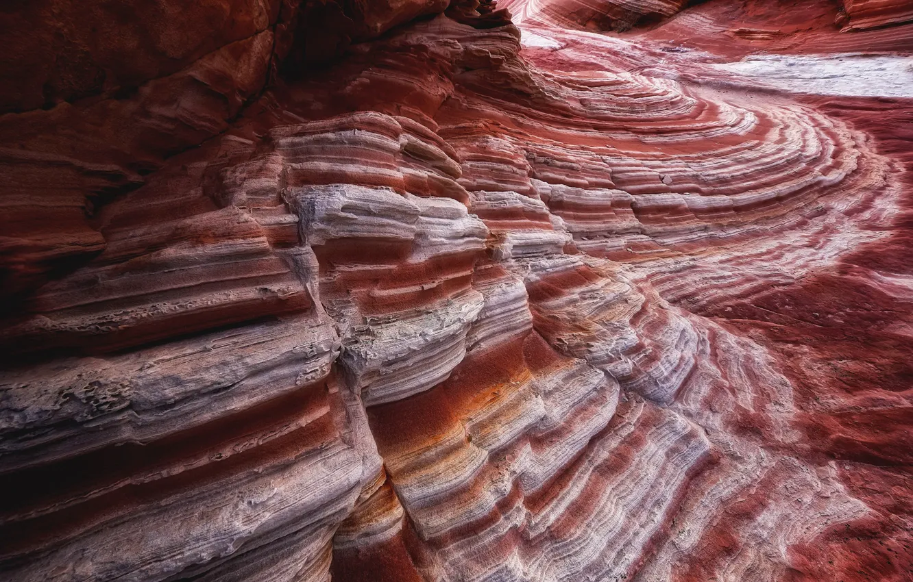 Photo wallpaper mountains, nature, rocks