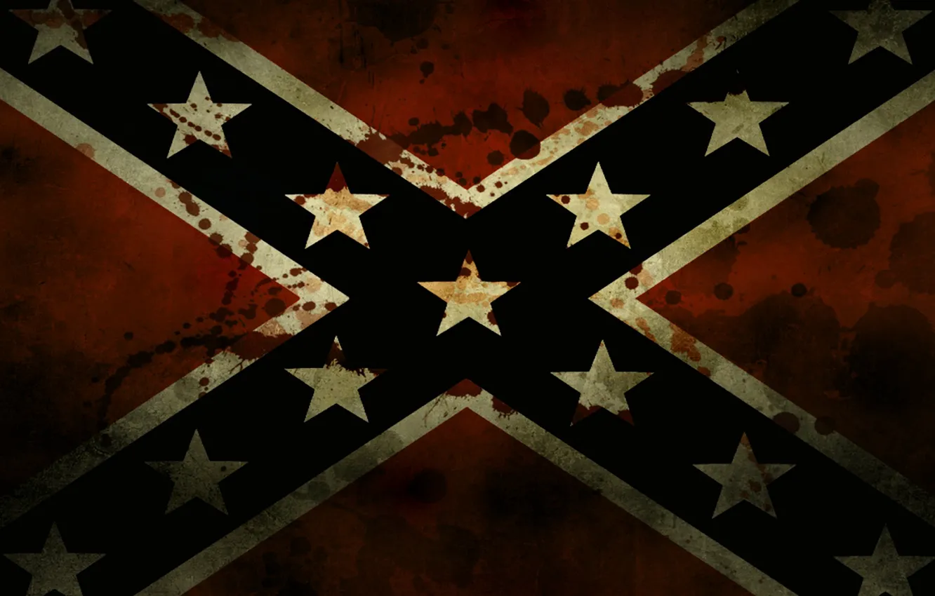 Photo wallpaper Flag, Confederate States of America, Confederation, Confederate States Of America, Southerners, The confederates