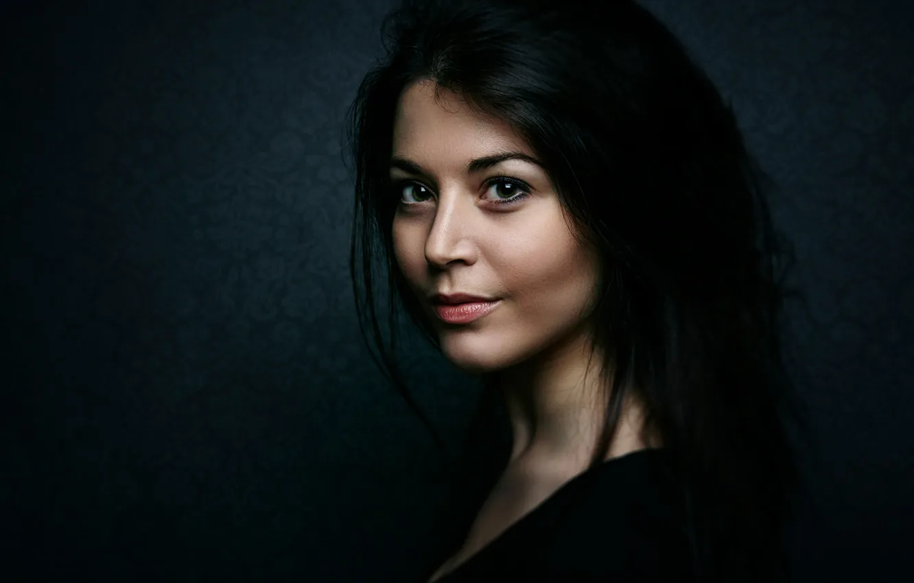 Photo wallpaper look, background, portrait, Sarah