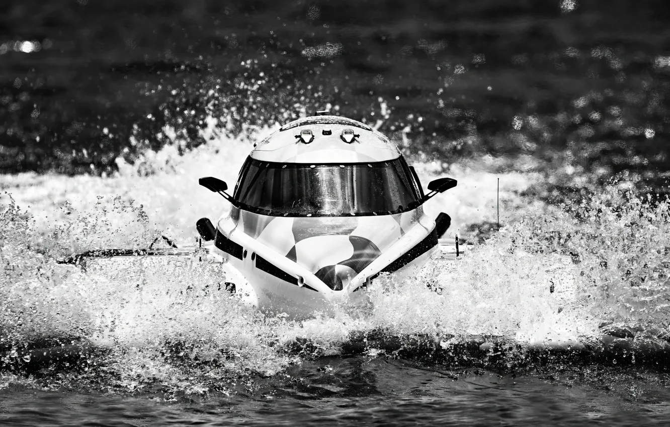 Photo wallpaper speed, boats, races