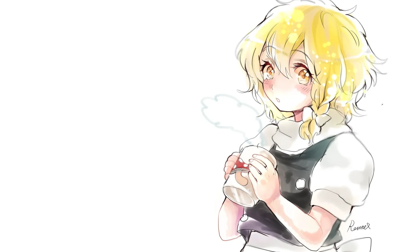 Photo wallpaper girl, Touhou, Touhou