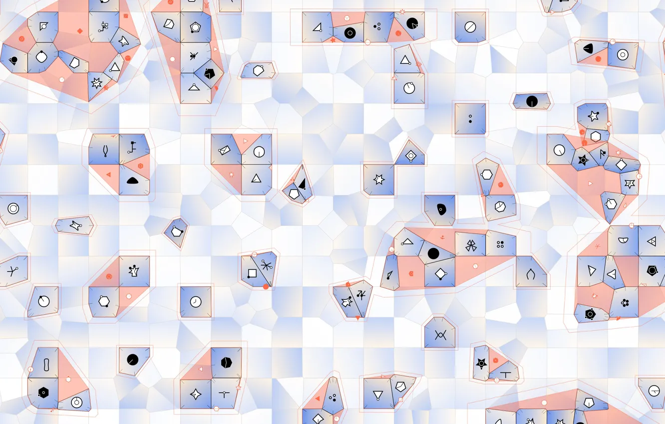 Photo wallpaper line, sign, pattern, texture, chaos