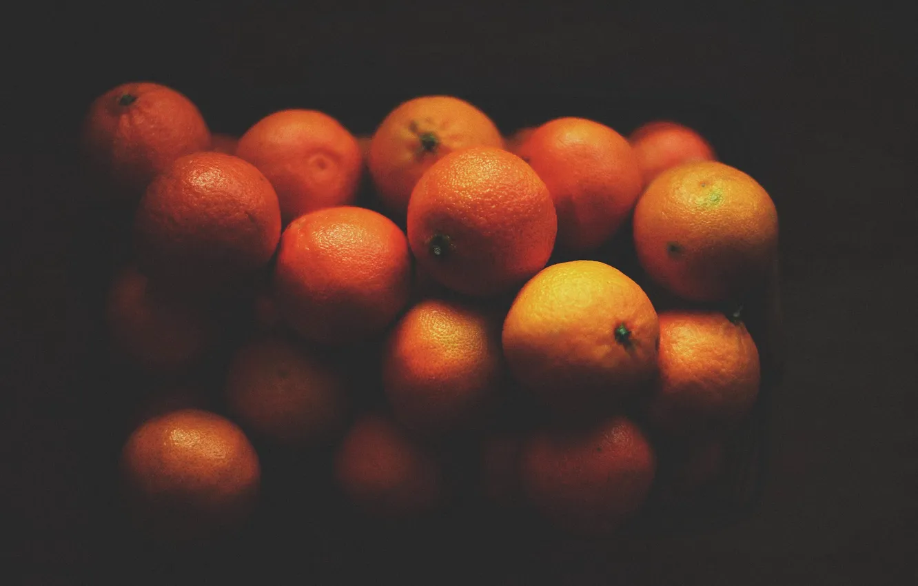 Photo wallpaper oranges, fruit, orange