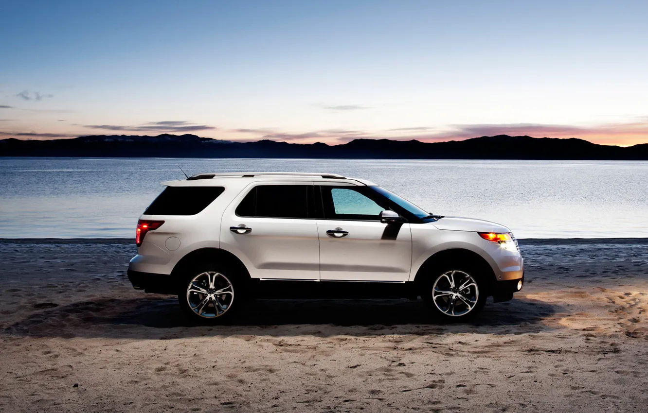 Photo wallpaper car, machine, auto, ford, Ford, ford explorer