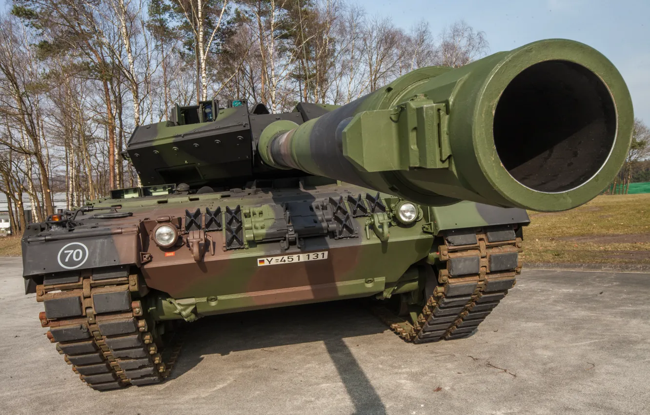 Photo wallpaper tank, Bundeswehr, Leopard 2 A7