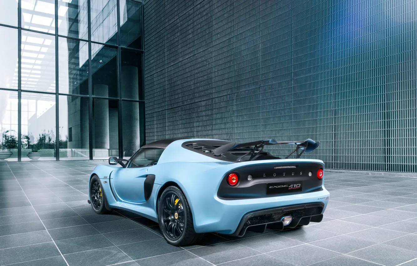 Photo wallpaper Lotus, rear view, Requires, 2018, Sport, 410