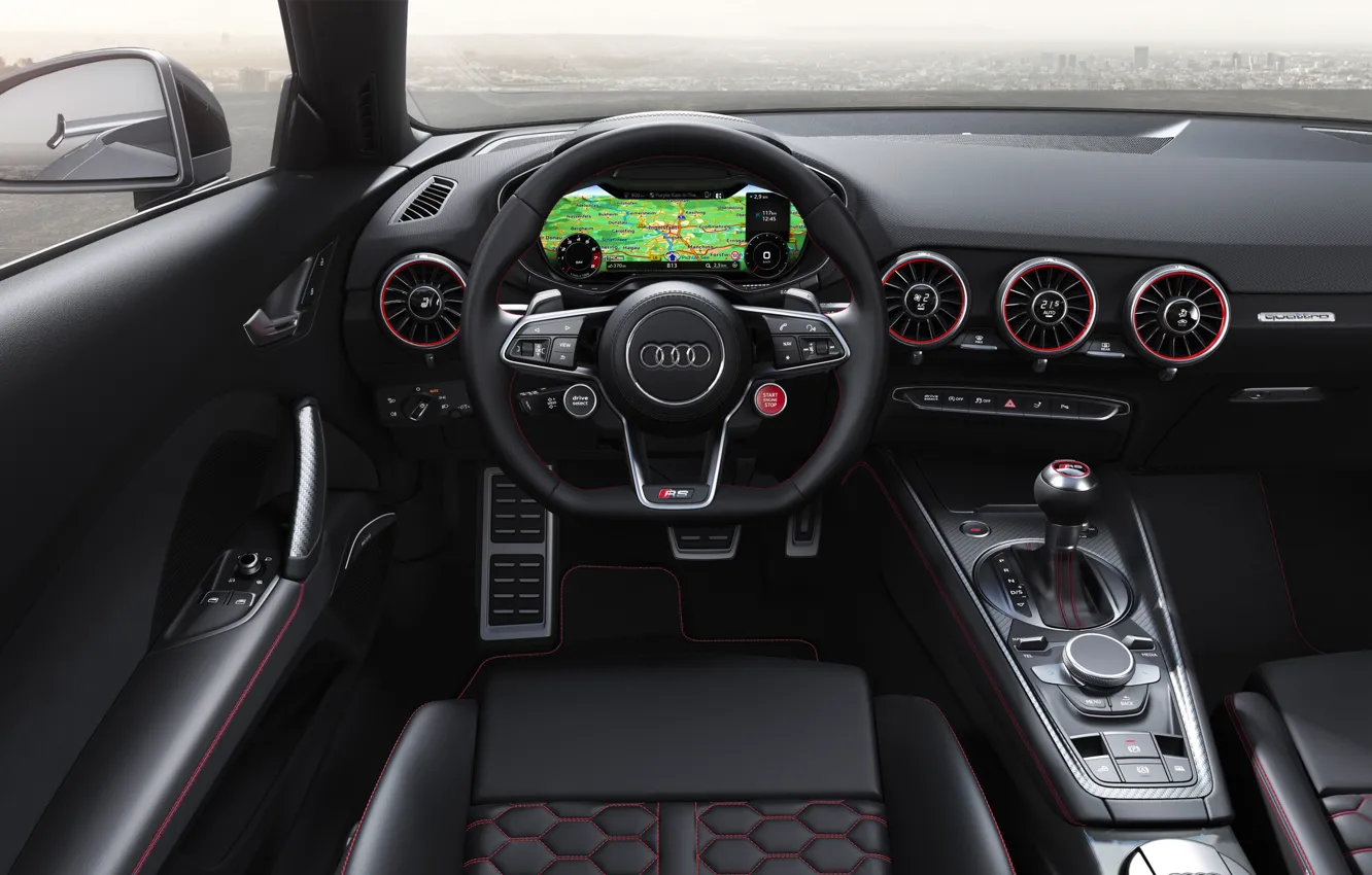 Photo wallpaper Audi, Roadster, salon, TT RS, 2019