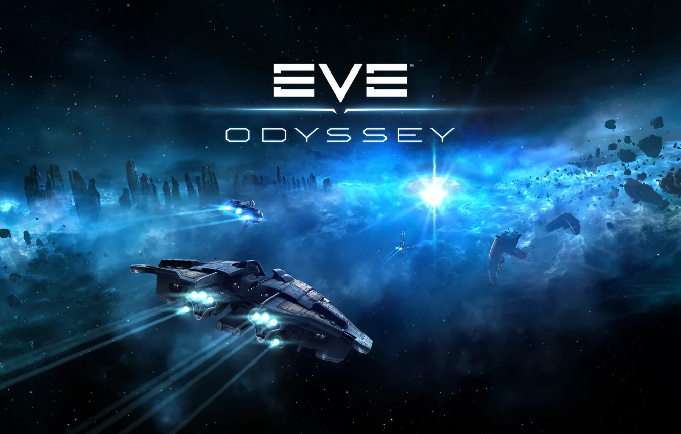 Photo wallpaper space, space, spaceship, EVE online, Odyssey, CCP Games, New Eden
