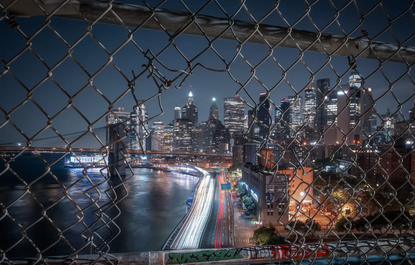 Photo wallpaper the city, USA, New York City