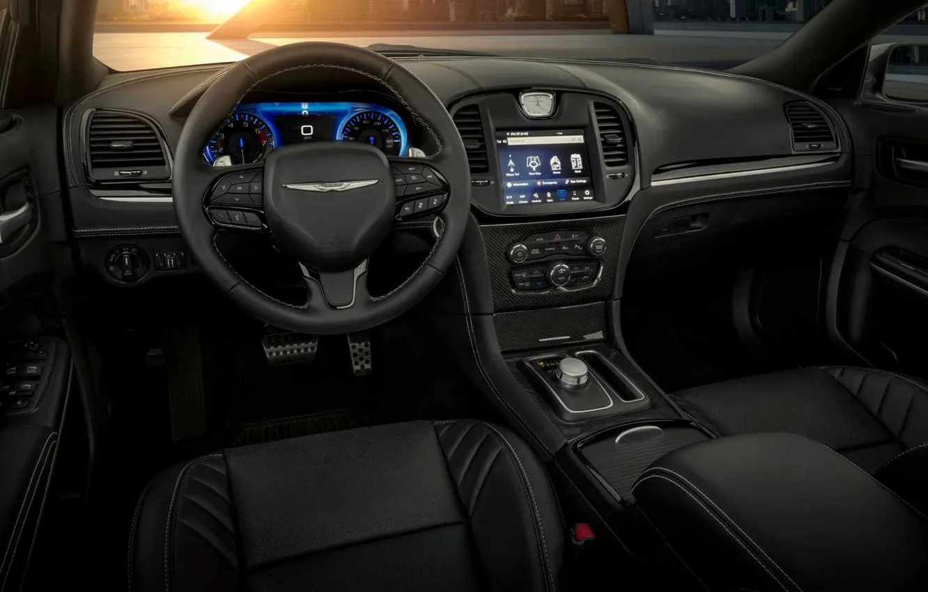 Photo wallpaper Chrysler 300C, 2023, car interior