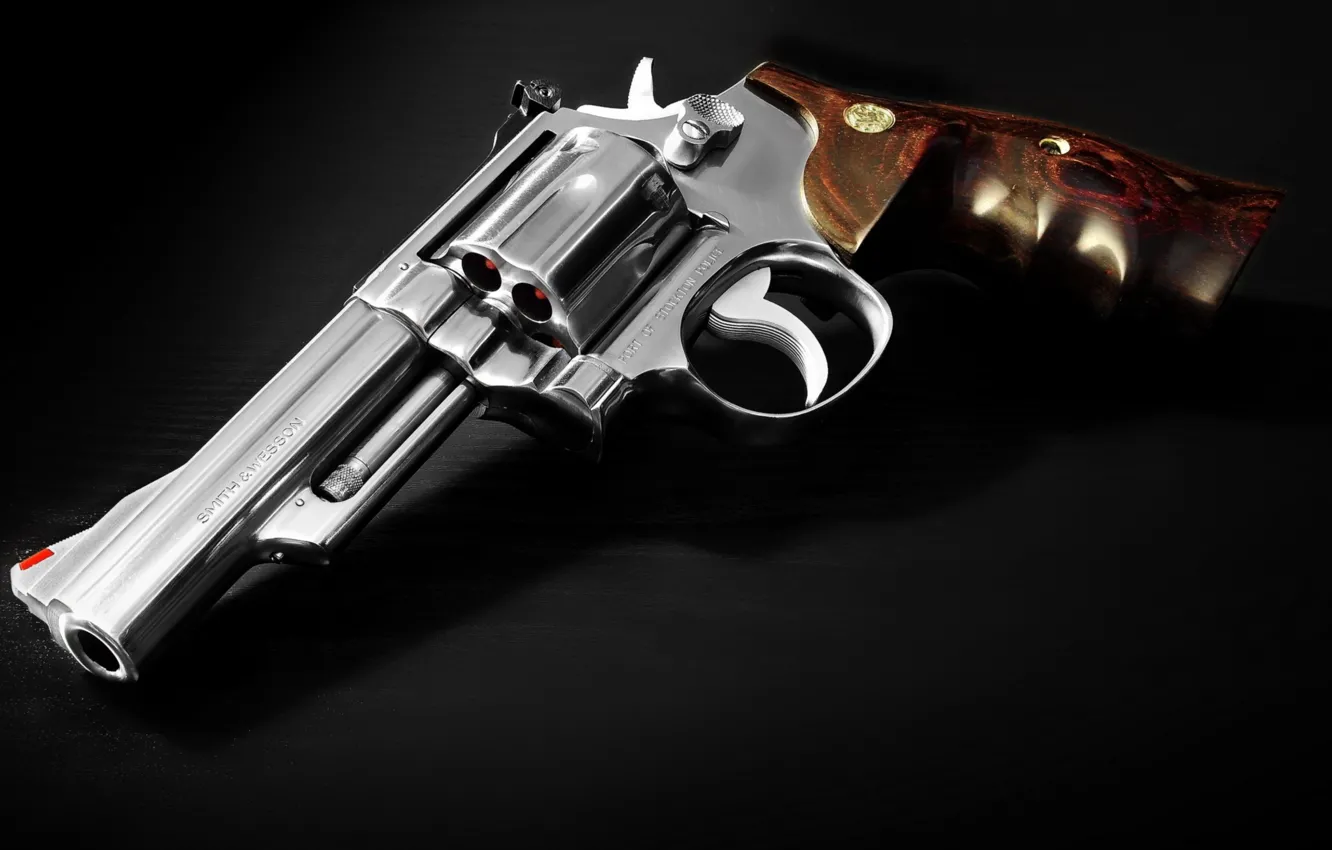 Photo wallpaper gun, weapon, revolver, Smith & Wesson, Smith and Wesson, S&W, 44 Magnum