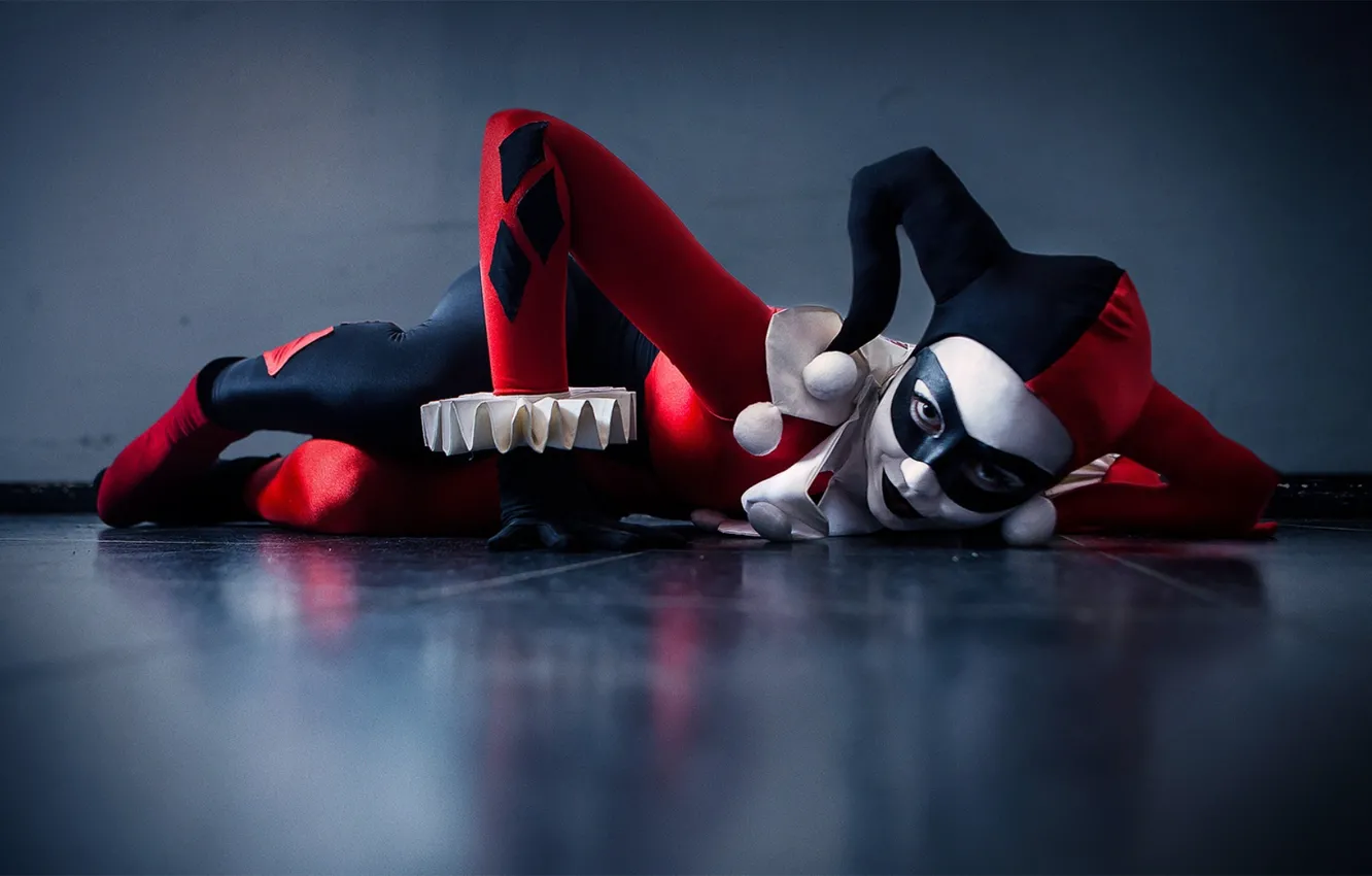Photo wallpaper cosplay, comic, Harley Quinn