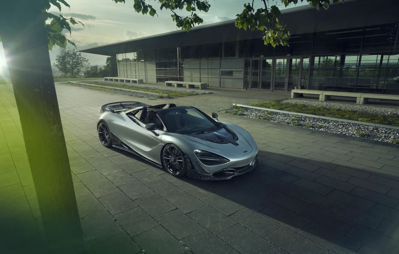 Photo wallpaper machine, McLaren, spider, Novitec, 720S