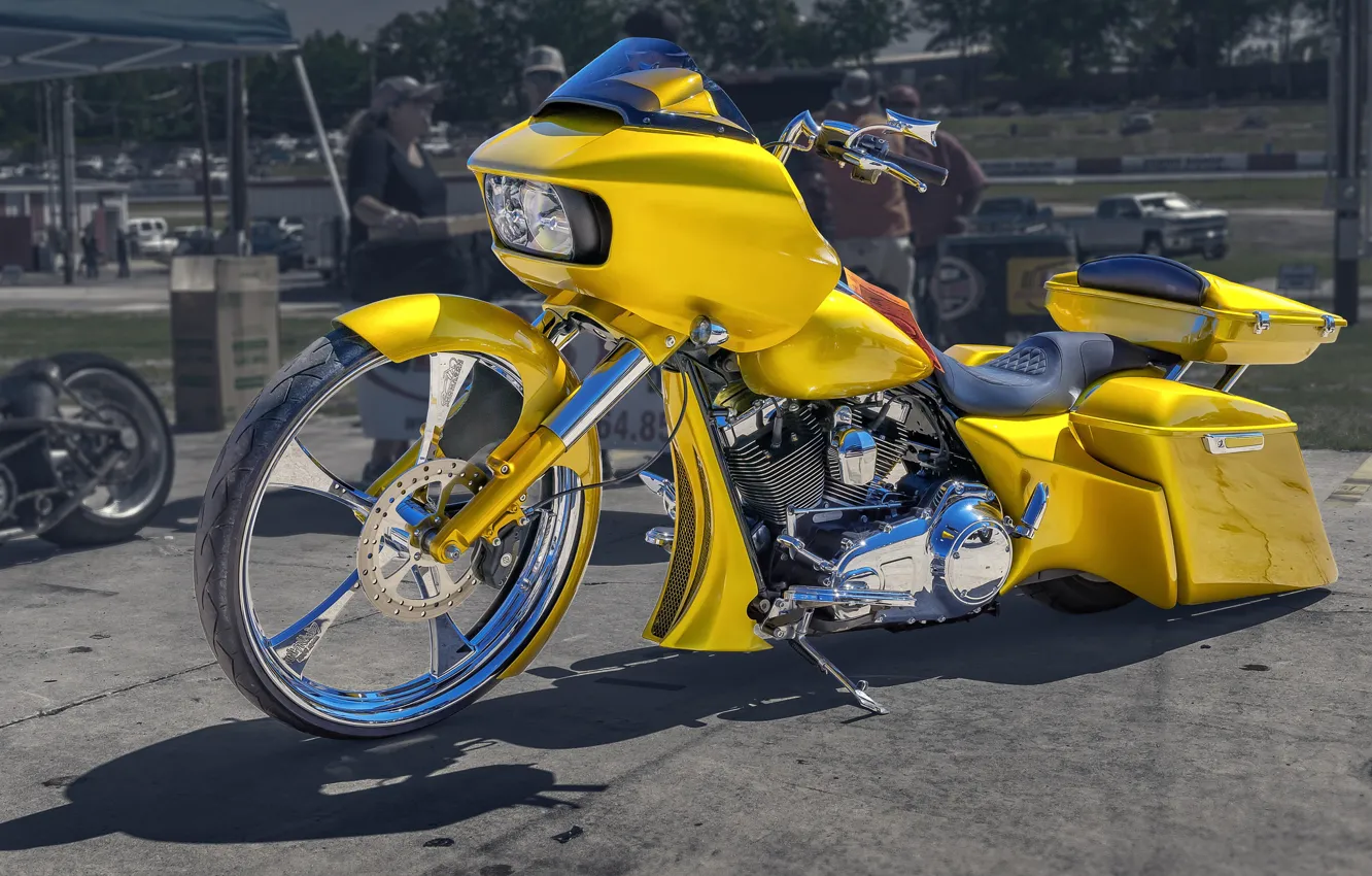Photo wallpaper design, motorcycle, bike