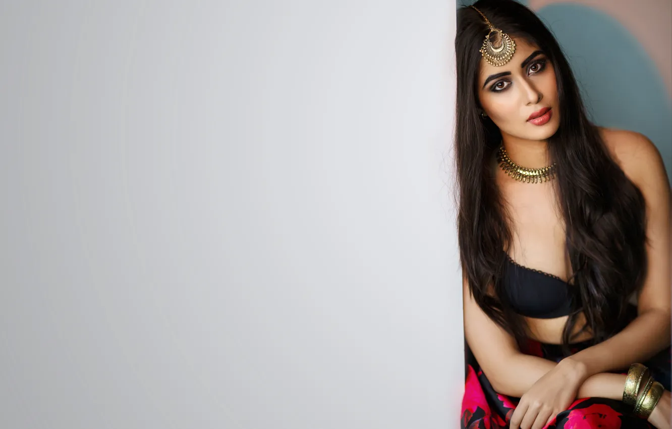 Photo wallpaper girl, hot, eyes, smile, beautiful, model, pretty, beauty