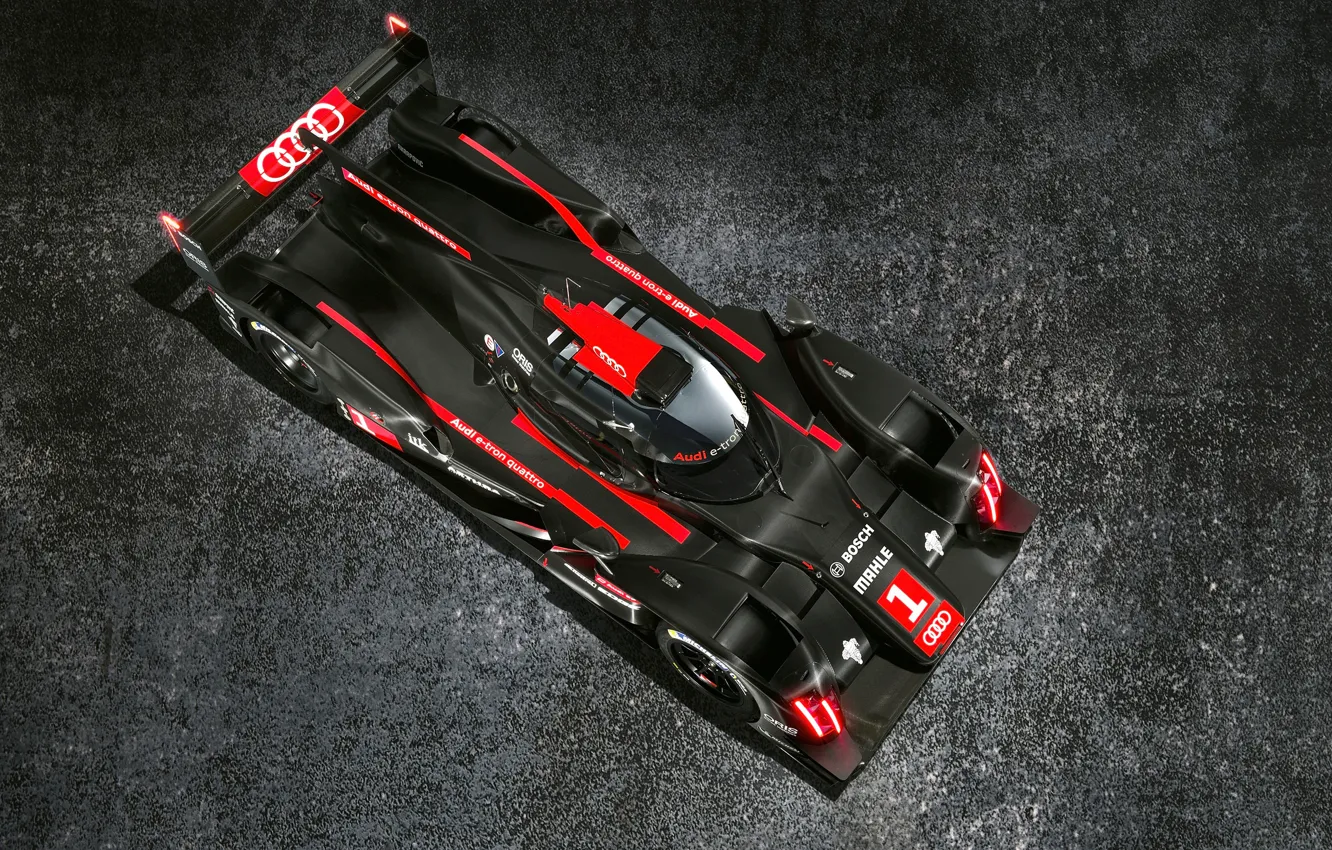 Photo wallpaper Audi, Quattro, LMP1, R18, And Tron