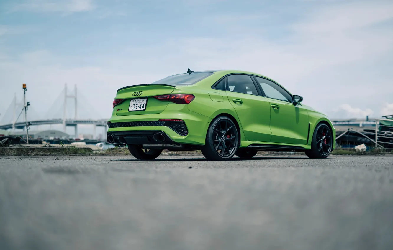 Photo wallpaper Audi, RS 3, Audi RS3 Sedan
