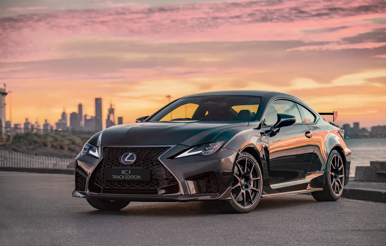 Photo wallpaper Lexus, Track Edition, RC F, 2019