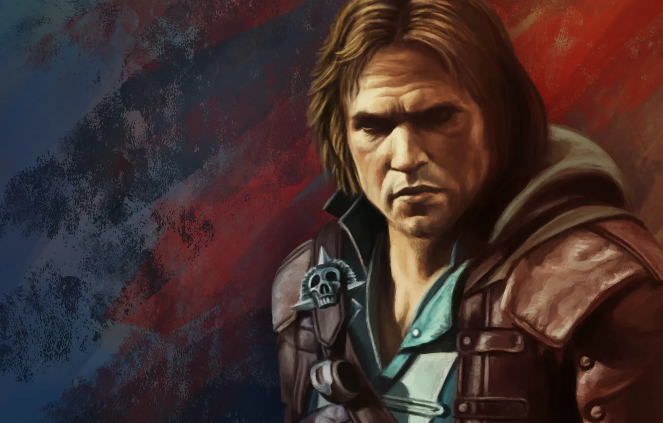 Photo wallpaper pirate, Black Flag, assassin, Edward Kenway, Assassin's Creed IV: Black Flag