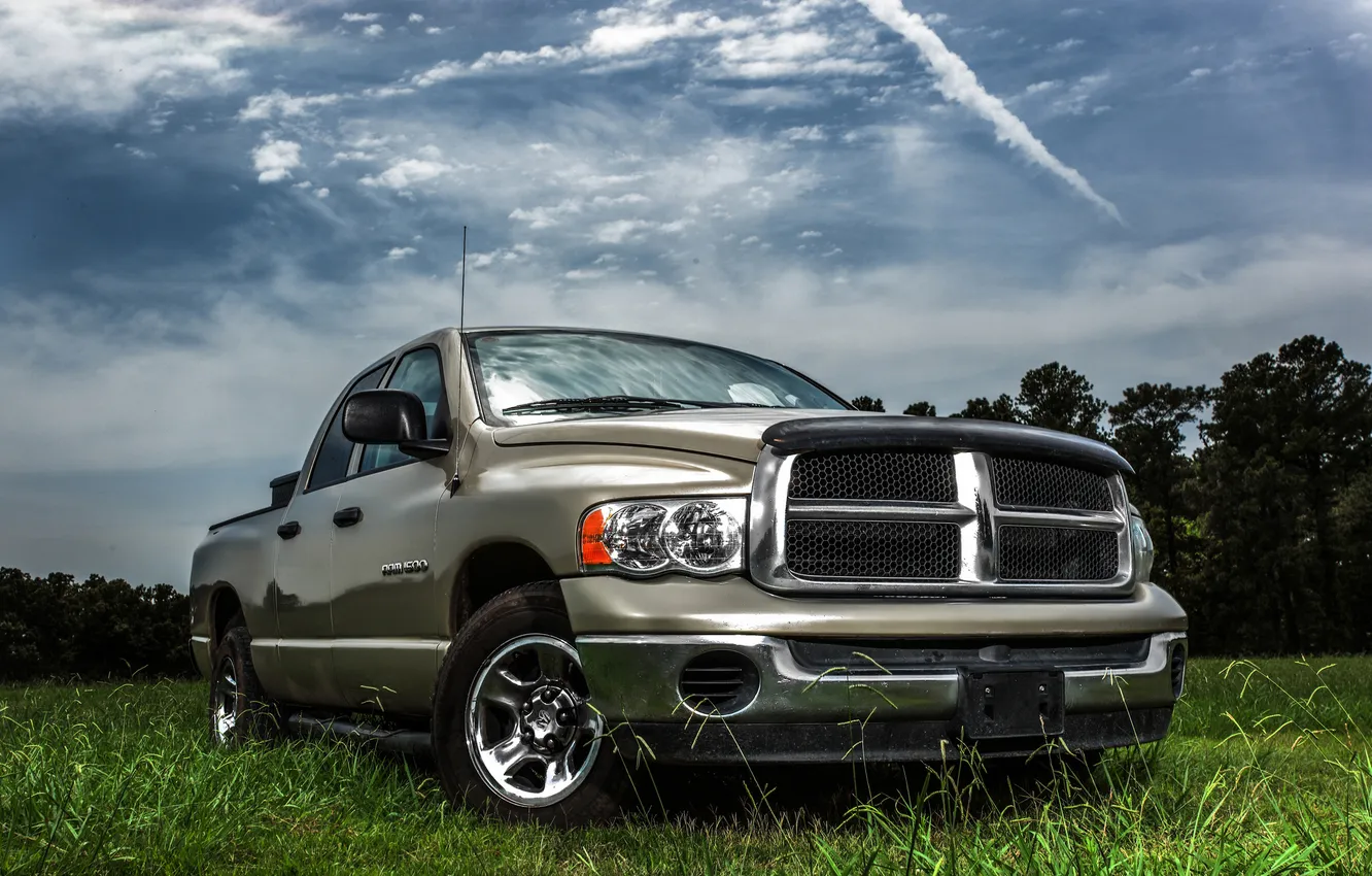 Photo wallpaper Dodge, pickup, Ram, dodge ram 1500