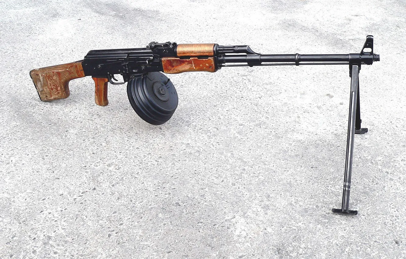 Photo wallpaper index 6П2), "Kalashnikov machine gun", (PKK, In 1961, for service received