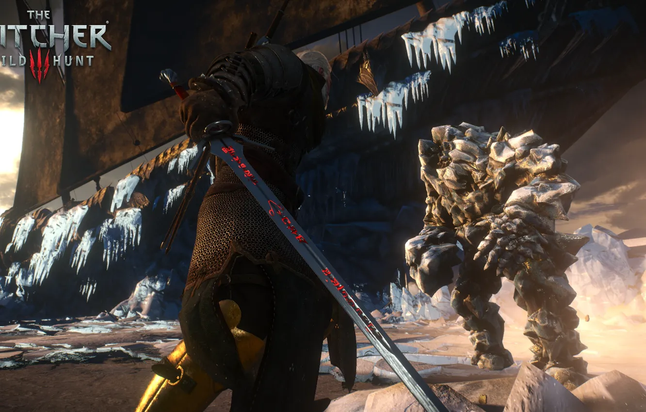 Photo wallpaper The Witcher, Geralt of Rivia, The Witcher 3: Wild Hunt