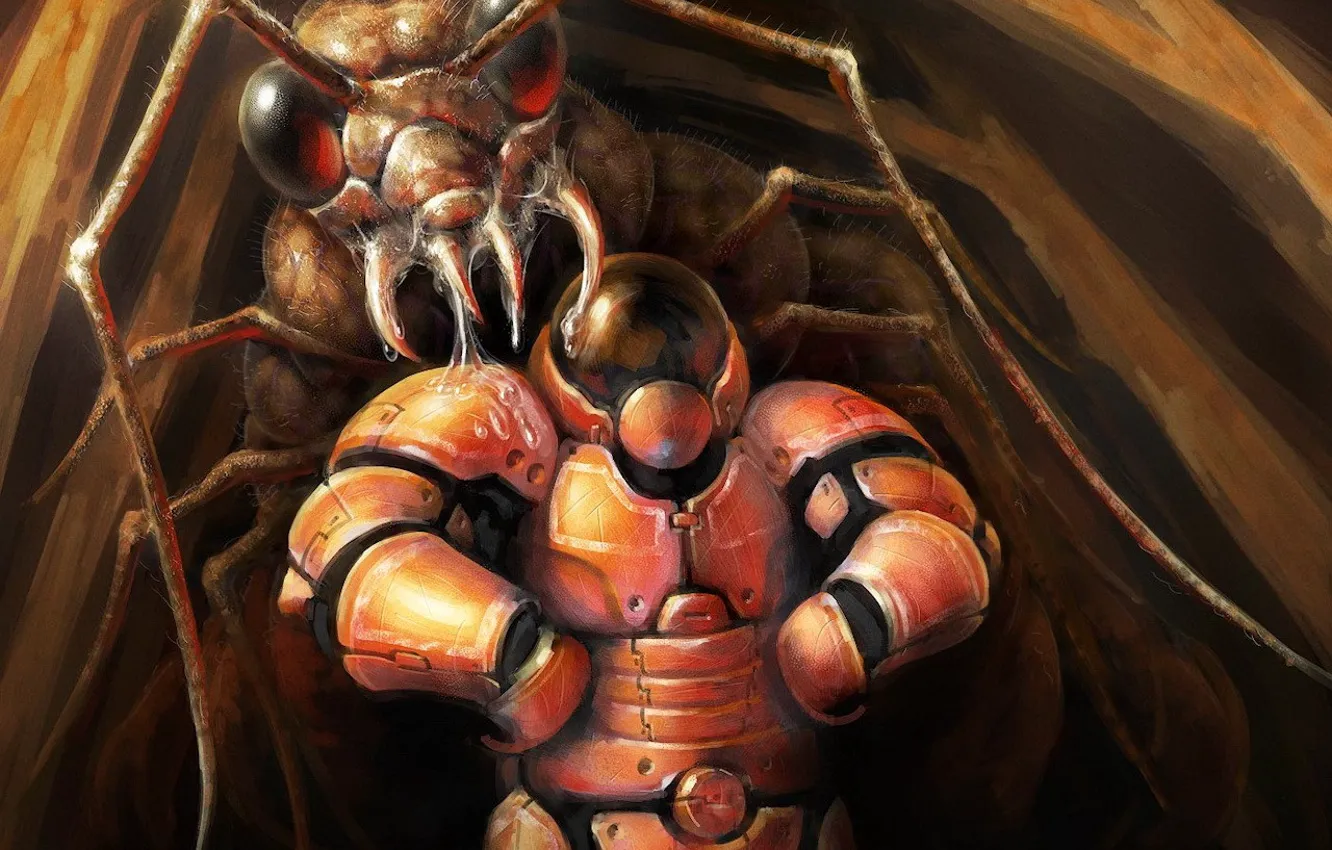 Photo wallpaper figure, monster, 150, the suit