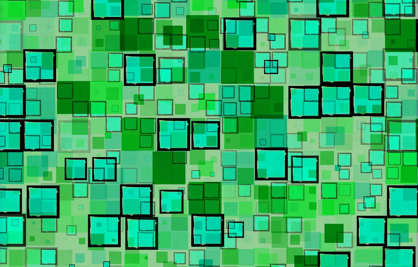 Photo wallpaper abstraction, green, background, black, texture, geometry