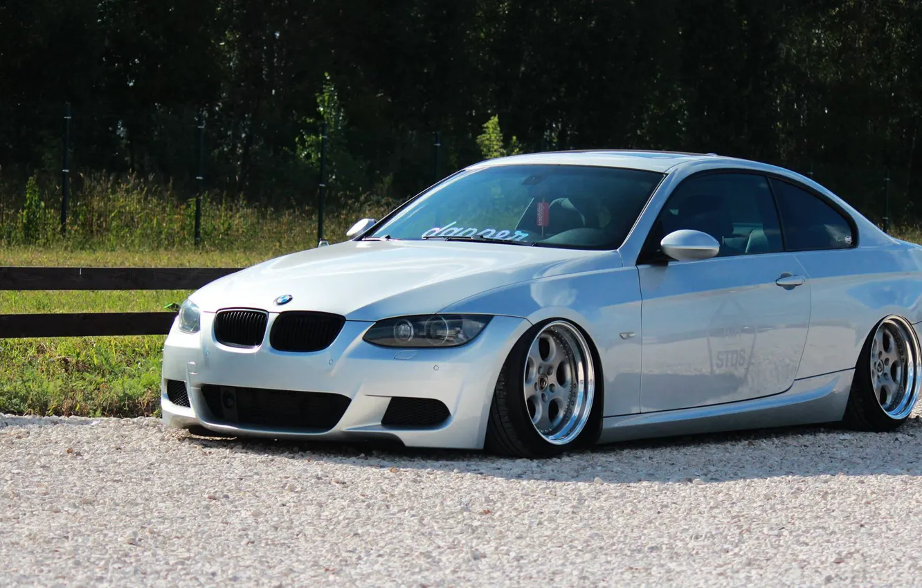 Photo wallpaper bmw, BMW, turbo, wheels, tuning, power, front, face
