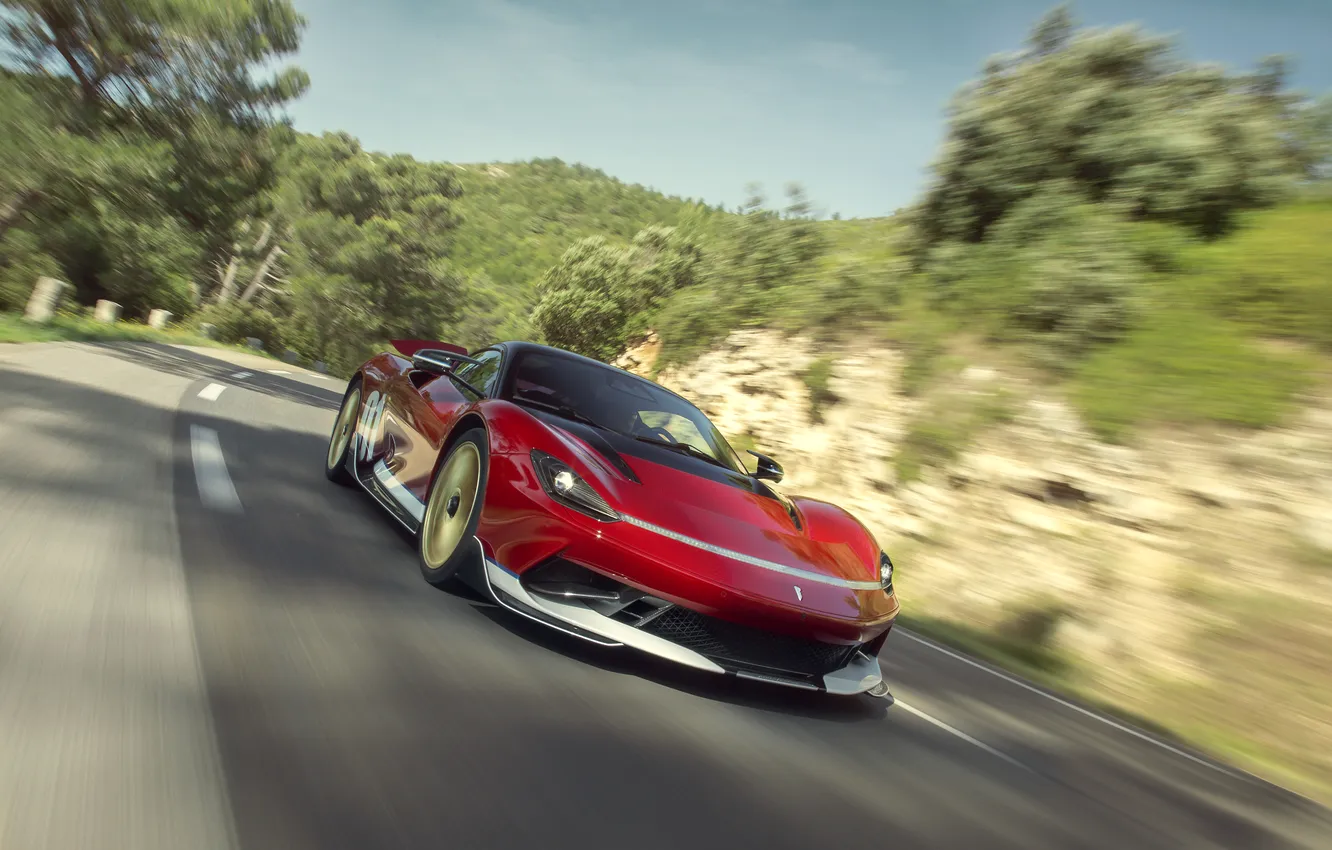 Photo wallpaper Pininfarina, The baptist, 2023, Pininfarina Battista Edition Nino Farina