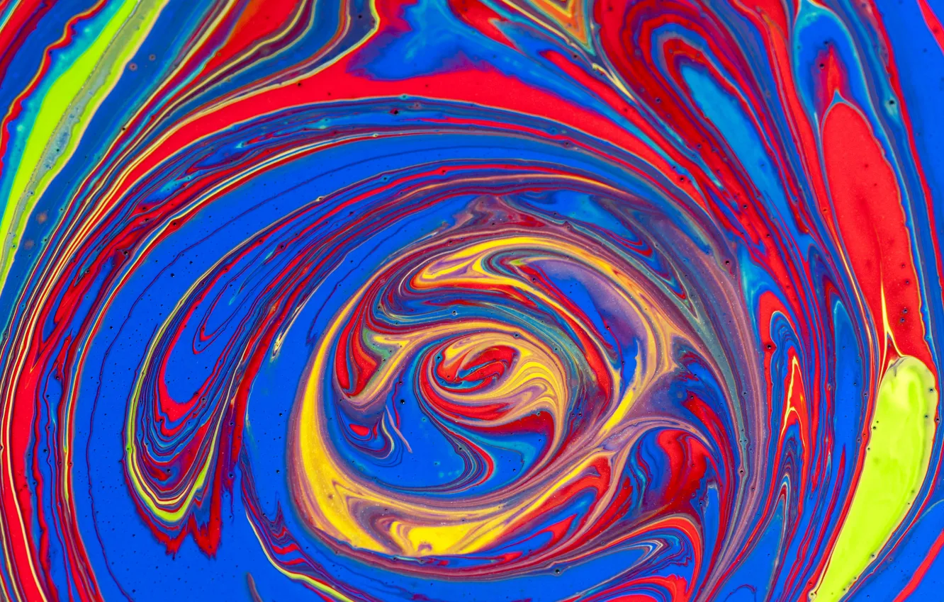 Photo wallpaper paint, liquid, spiral, spot
