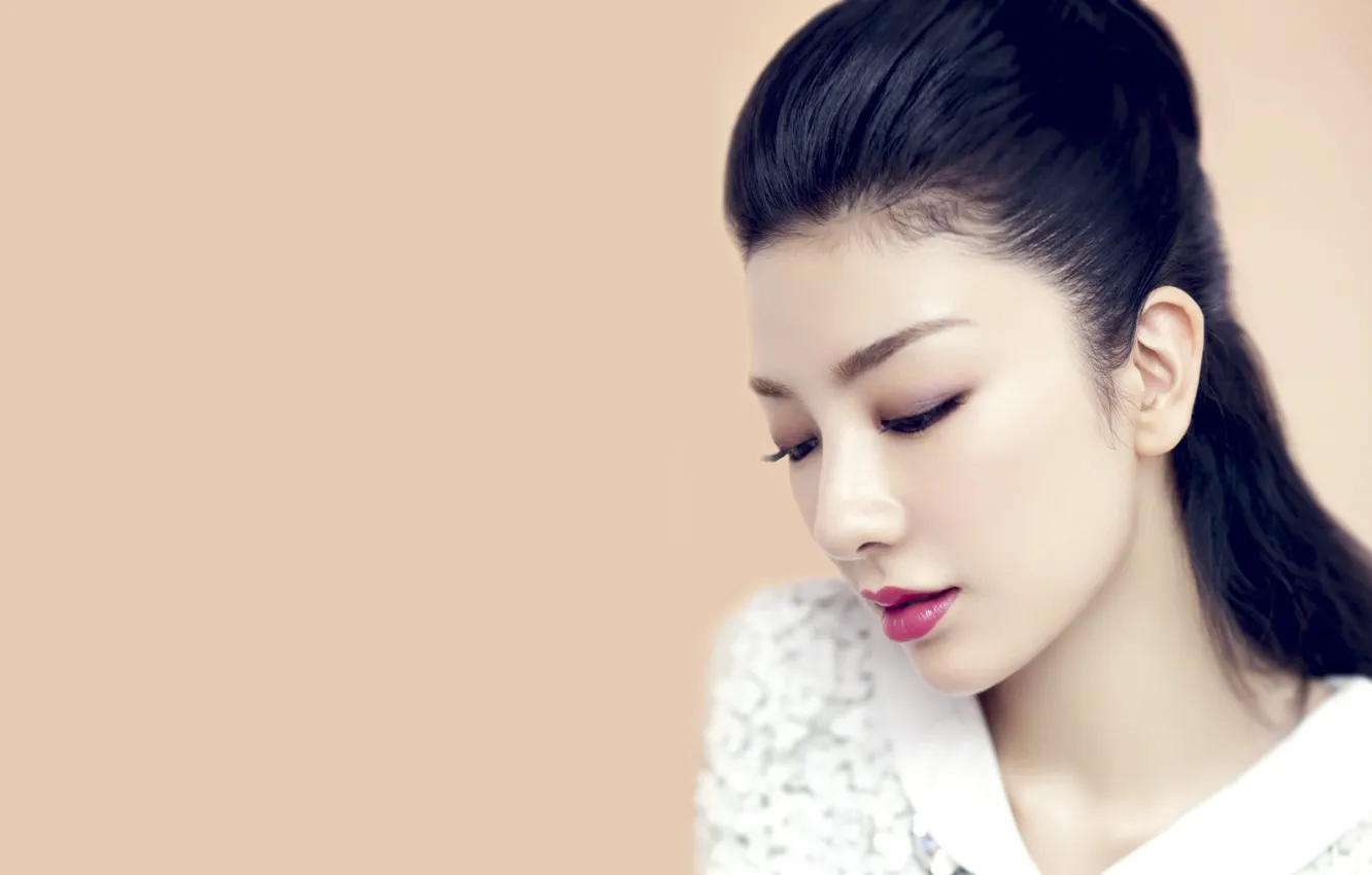 Photo wallpaper actress, Asian, Huang Yi, Yi Huang