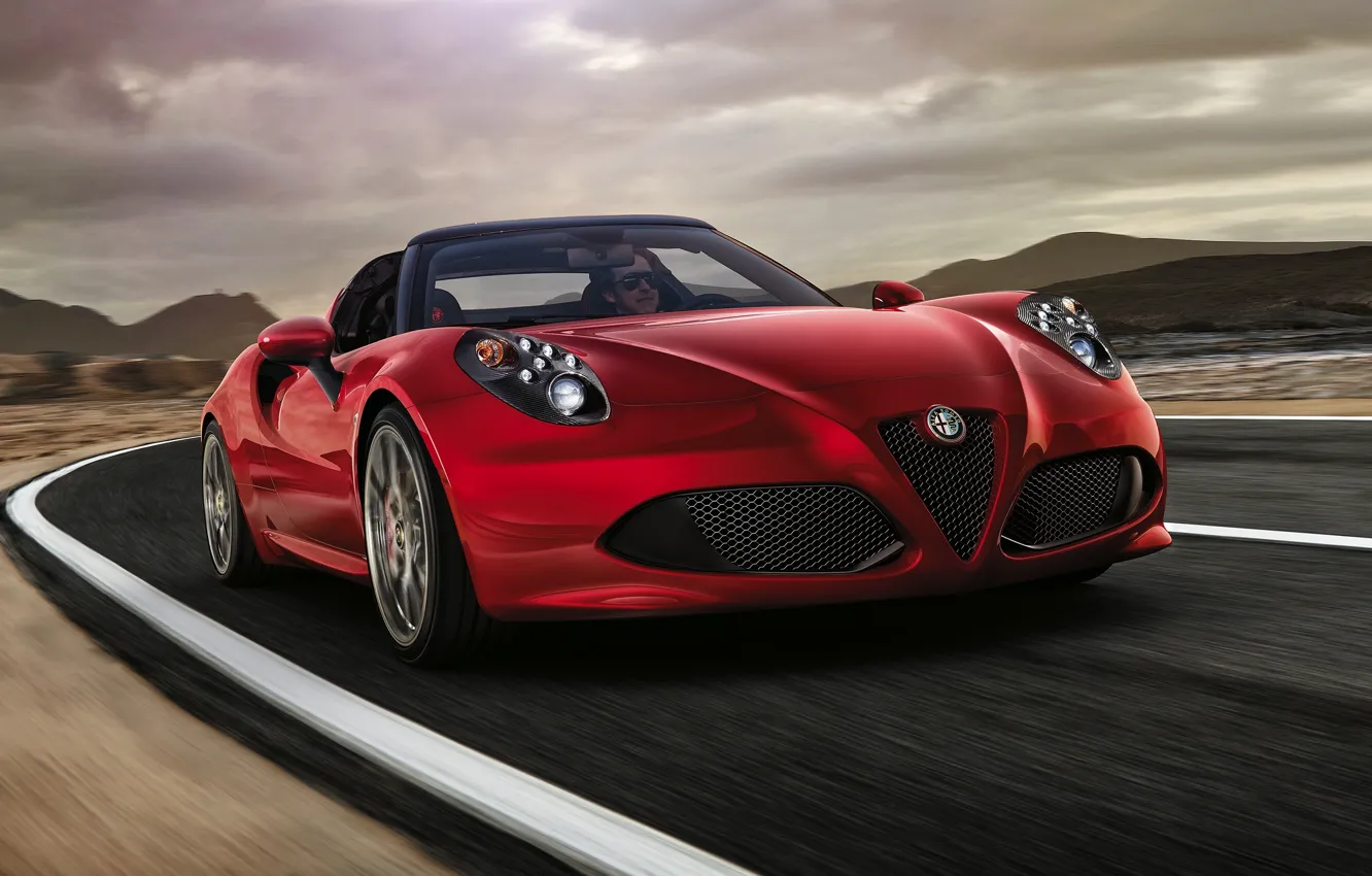 Photo wallpaper Alfa Romeo, Alfa Romeo, AU-spec, 2014, 960