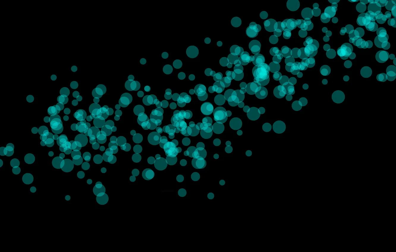 Photo wallpaper circles, abstraction, minimalism