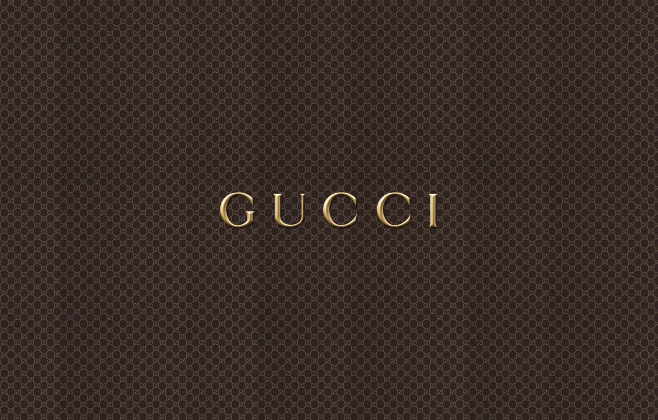 Photo wallpaper style, logo, fashion, brand, Gucci