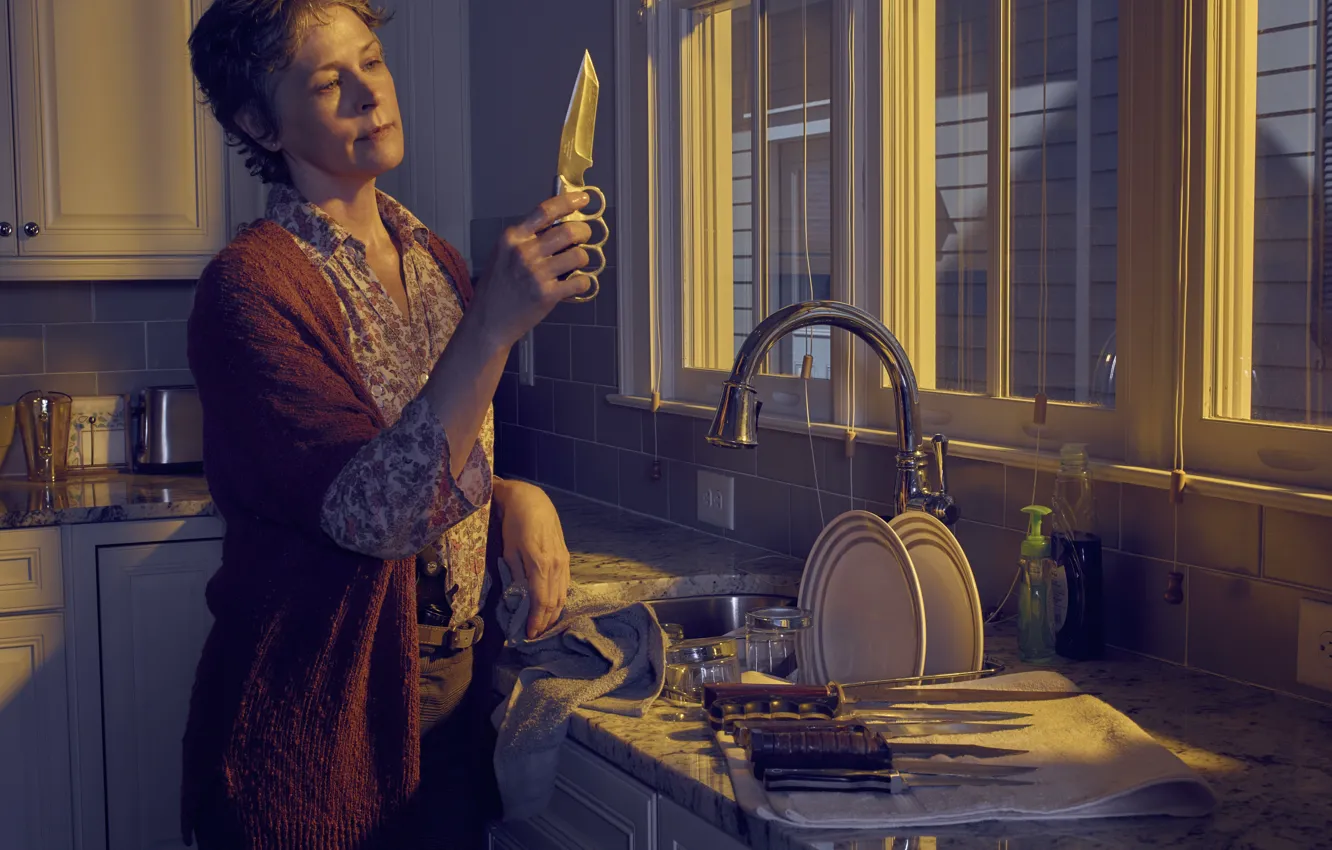 Photo wallpaper The Walking Dead, The walking dead, Carol, Melissa McBride