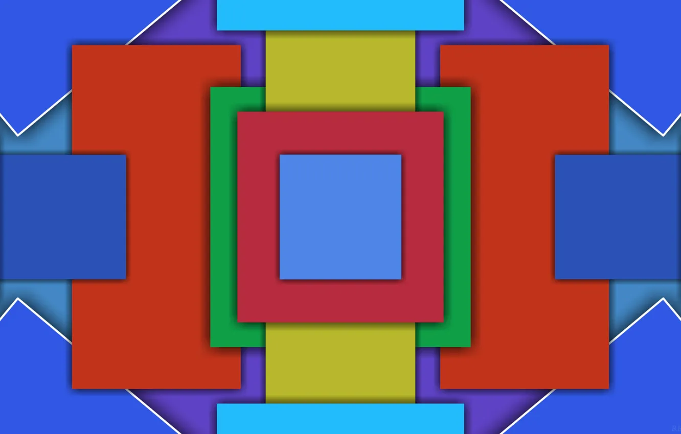 Photo wallpaper tile, color, shadow, layer