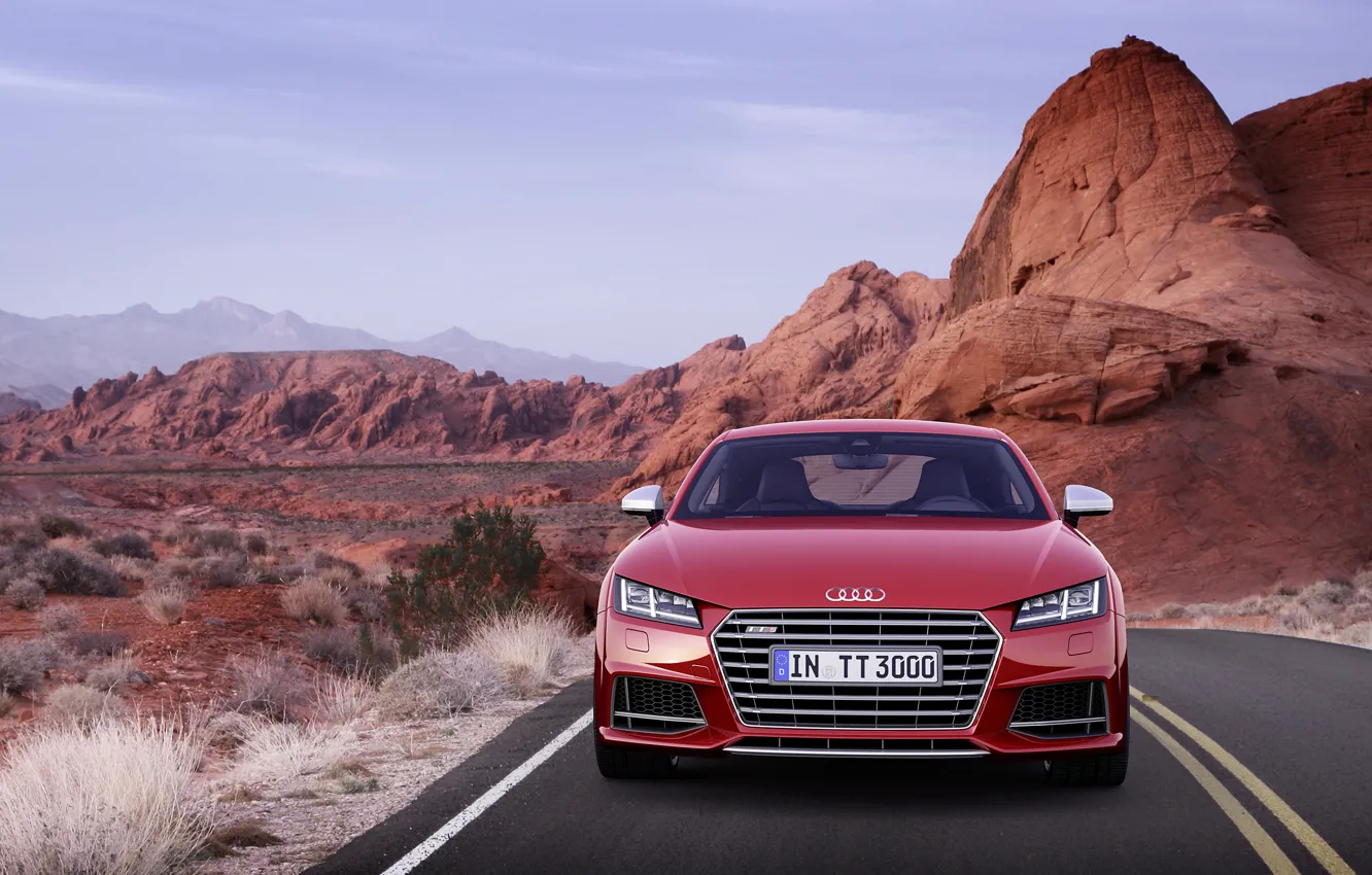 Photo wallpaper Audi, Coupe, 2015, TTS