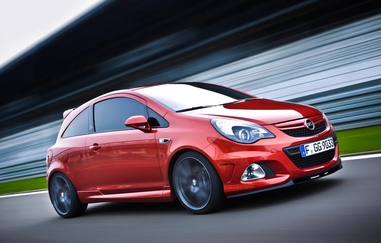 Photo wallpaper Opel, Corsa, OPC, Nurburgring Edition