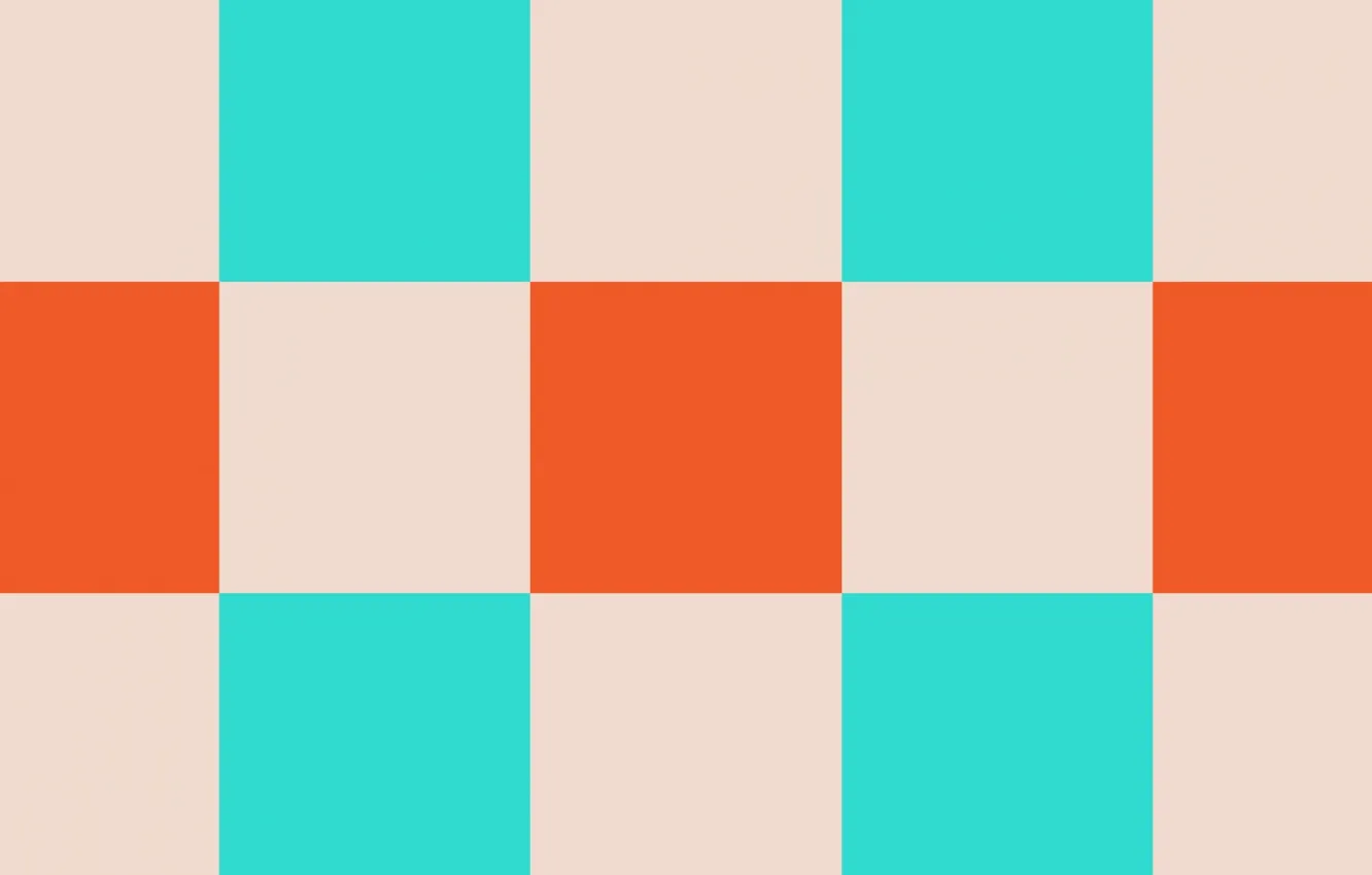 Photo wallpaper blue, texture, cell, squares, pink