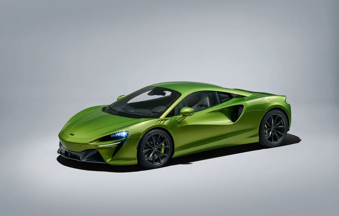 Photo wallpaper green, McLaren, Artura, McLaren Artura