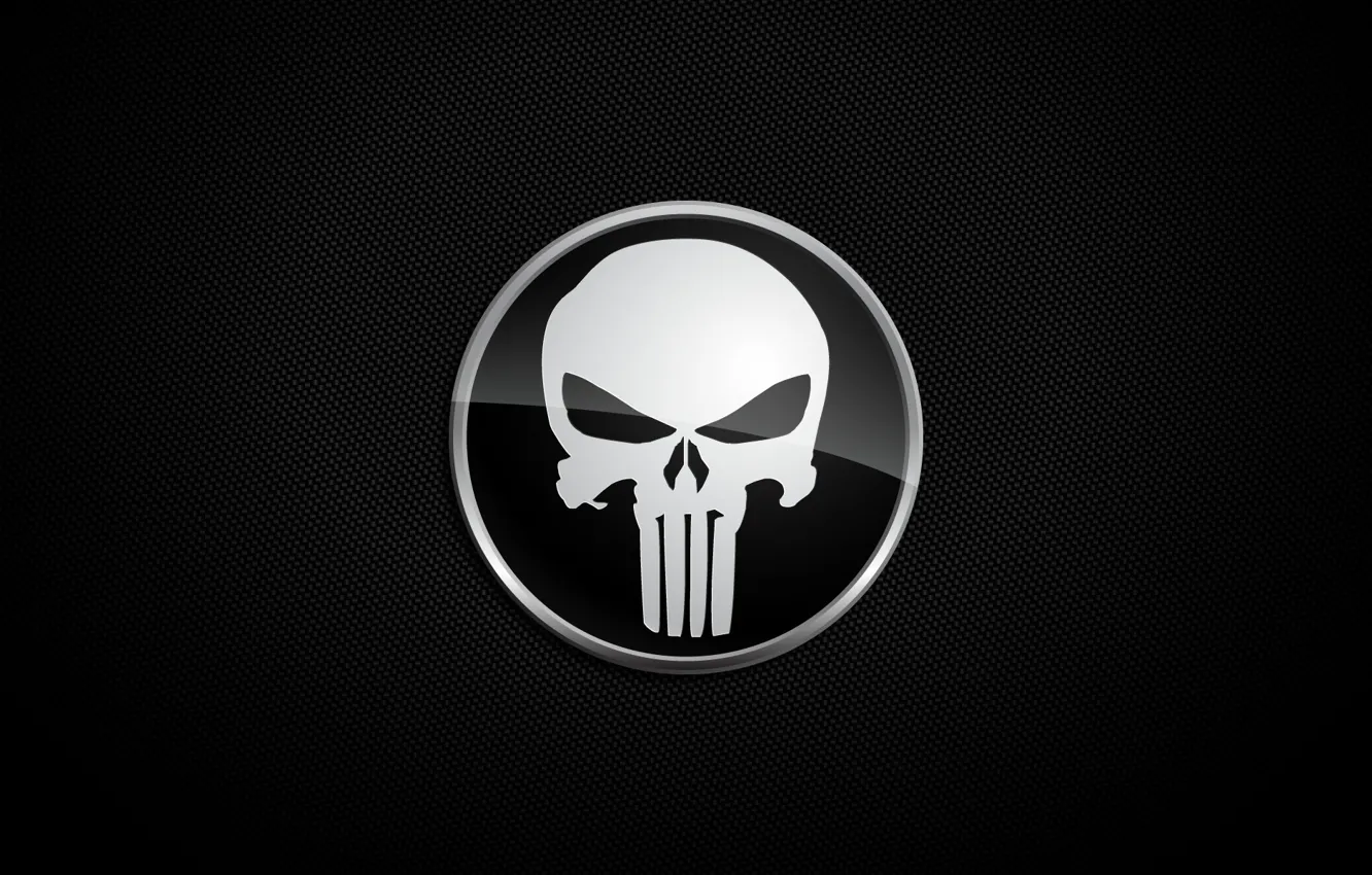 Photo wallpaper background, skull, Punisher