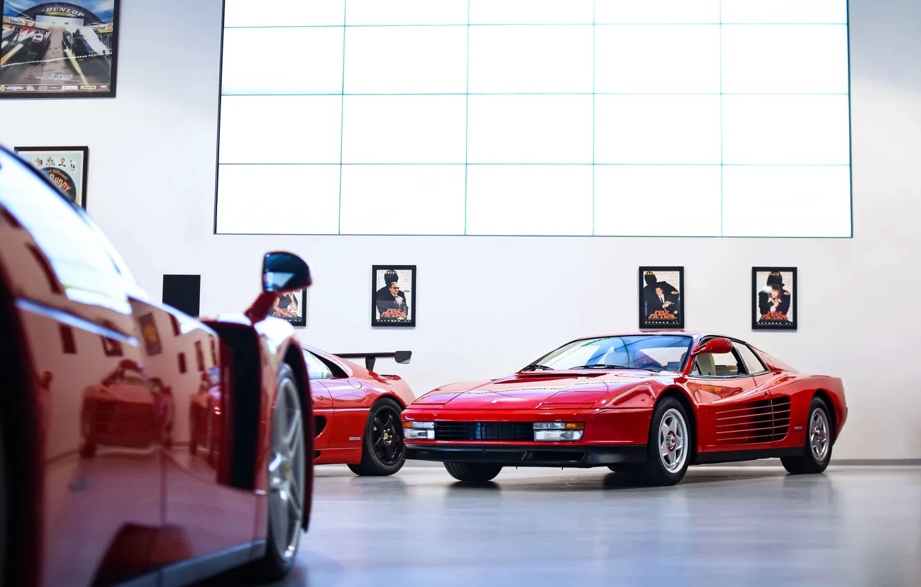 Photo wallpaper car, Ferrari, Supercar