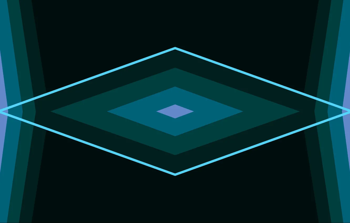 Photo wallpaper line, background, dark, diamonds