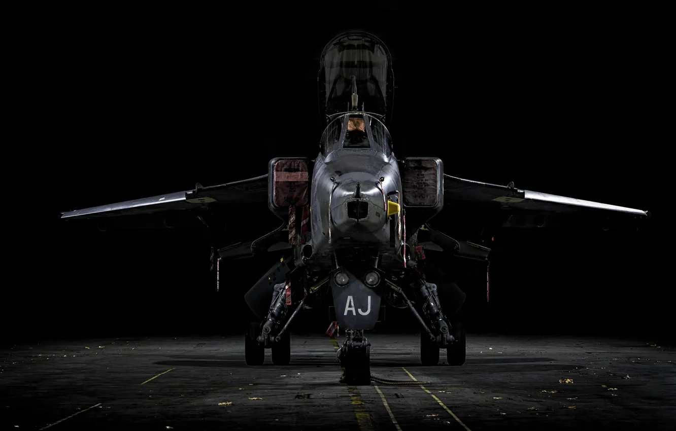 Photo wallpaper Jaguar, the airfield, fighter-bomber, SEPECAT