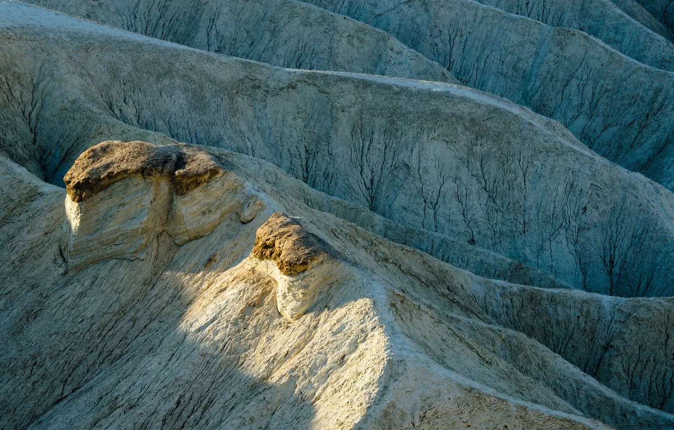 Photo wallpaper mountains, USA, Death Valley, Zabriskie point