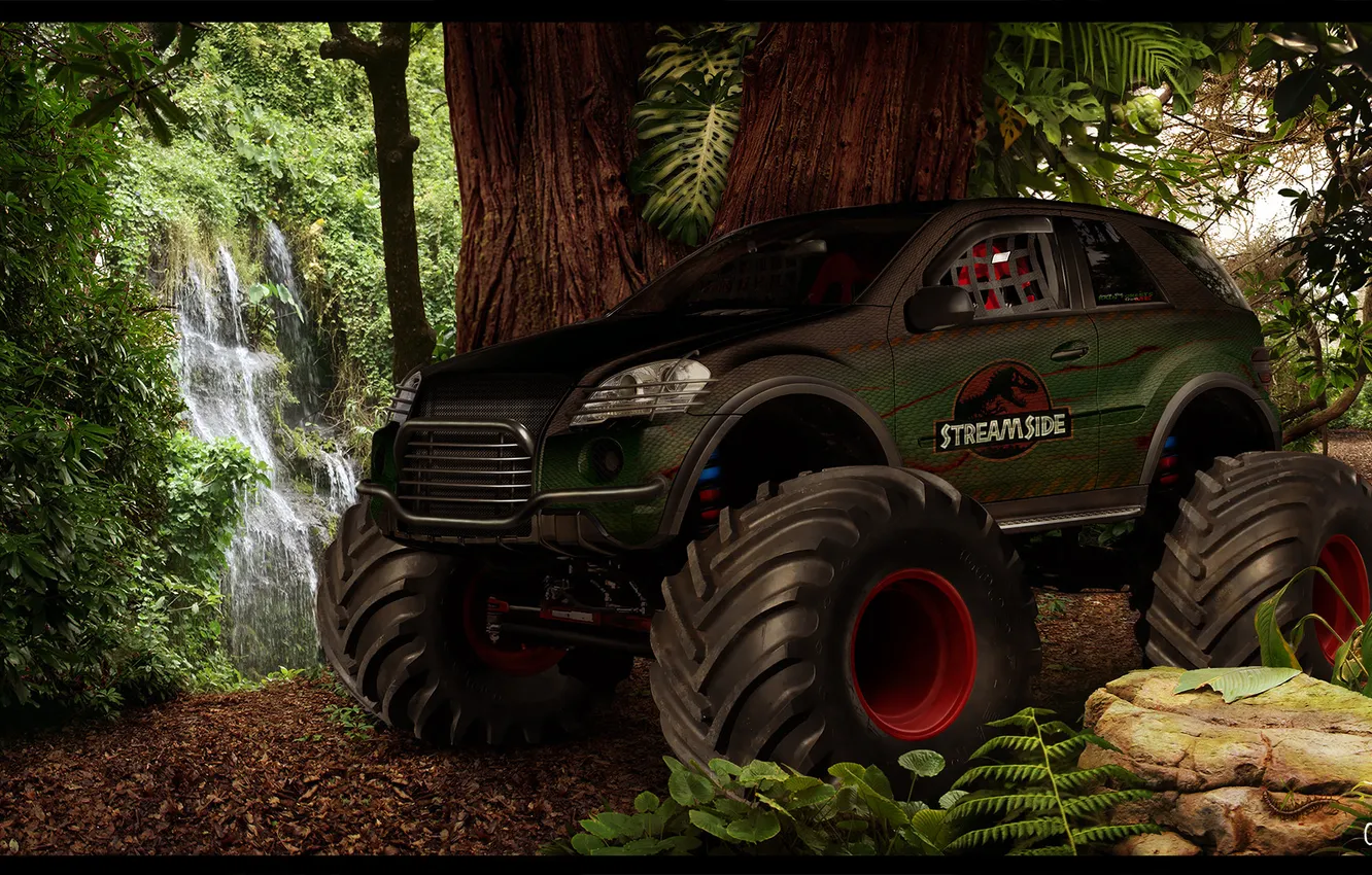 Photo wallpaper t rex, Streamside W164, Cloverfield