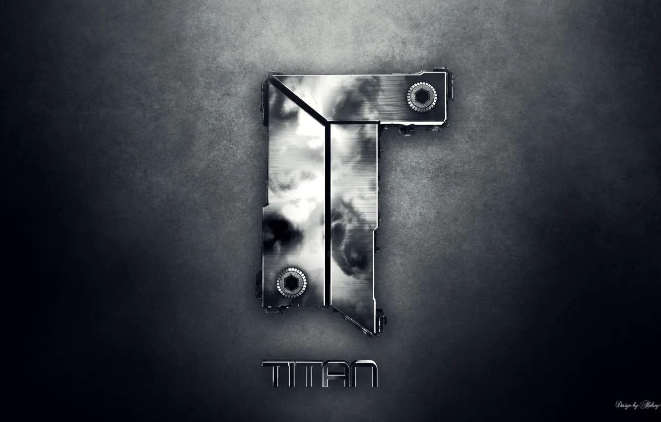 Photo wallpaper game, logo, titan